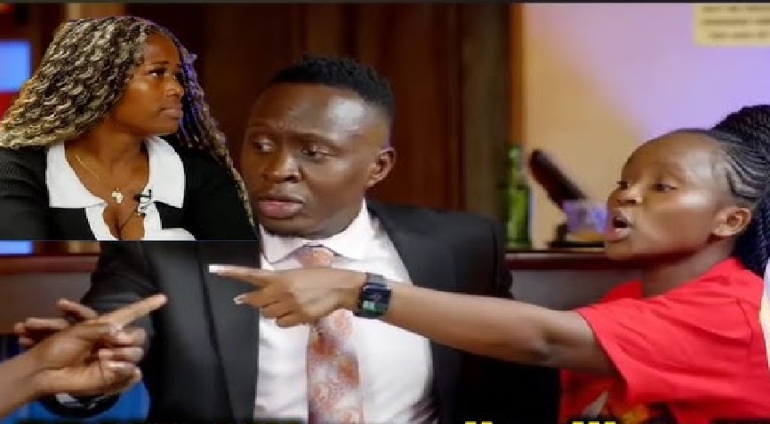 Hannah Benta and Sabrina at Oga Obinna Show